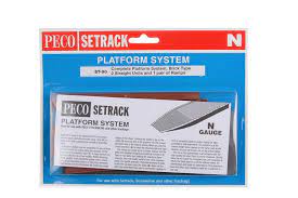 Peco ST90 N Brick Platform & Ramp