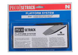 Peco ST91 N Stone Platform & Ramp