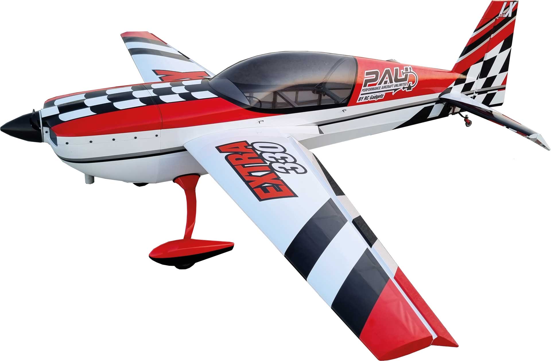 Performance Aircraft Unlimited Extra 330LX 70cc 2.3m ARF - Racing Scheme**