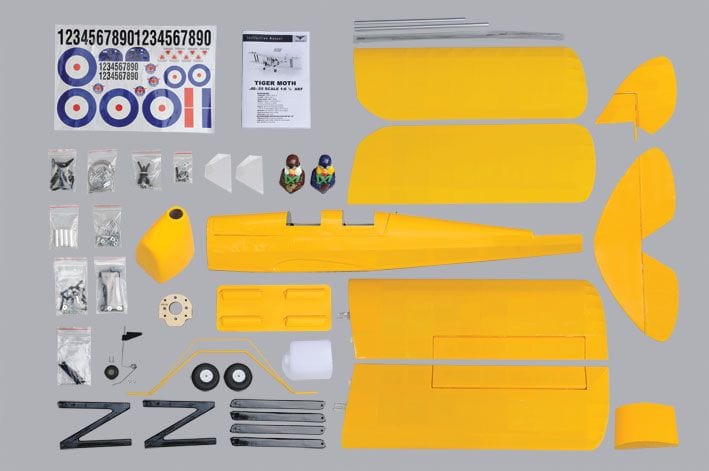 Phoenix Model Tiger Moth RC Plane .40 size ARF [PH035] - Image 6