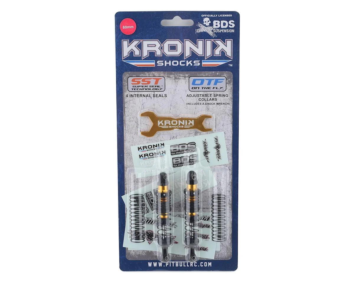 Pit Bull Tires BDS Kronik 80mm Super Shocks (Gold) (2)**