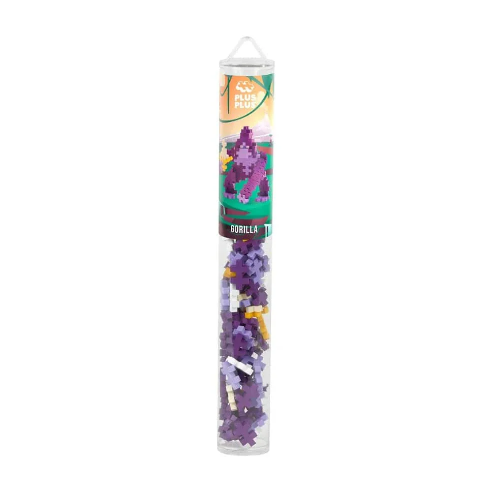 Plus-Plus - Gorilla - 100 pcs Tube**