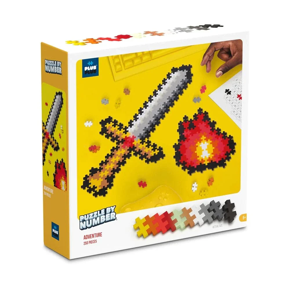 Plus-Plus - Puzzle by Number - Adventure 250pcs**