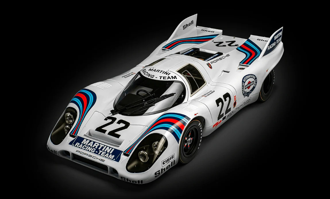 Pocher 1/8 Porsche 917KH 1971 Le Mans Winner – MARTINI Edition Diecast Model Kit [HK112]