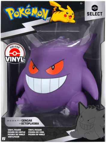 Pokemon 1 Figure Pack (Select Deluxe Vinyl Figure) Gengar W4