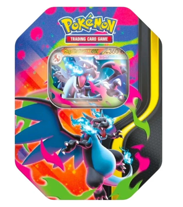 Pokemon TCG Mega Charizard Ex Tin - Assorted (1)