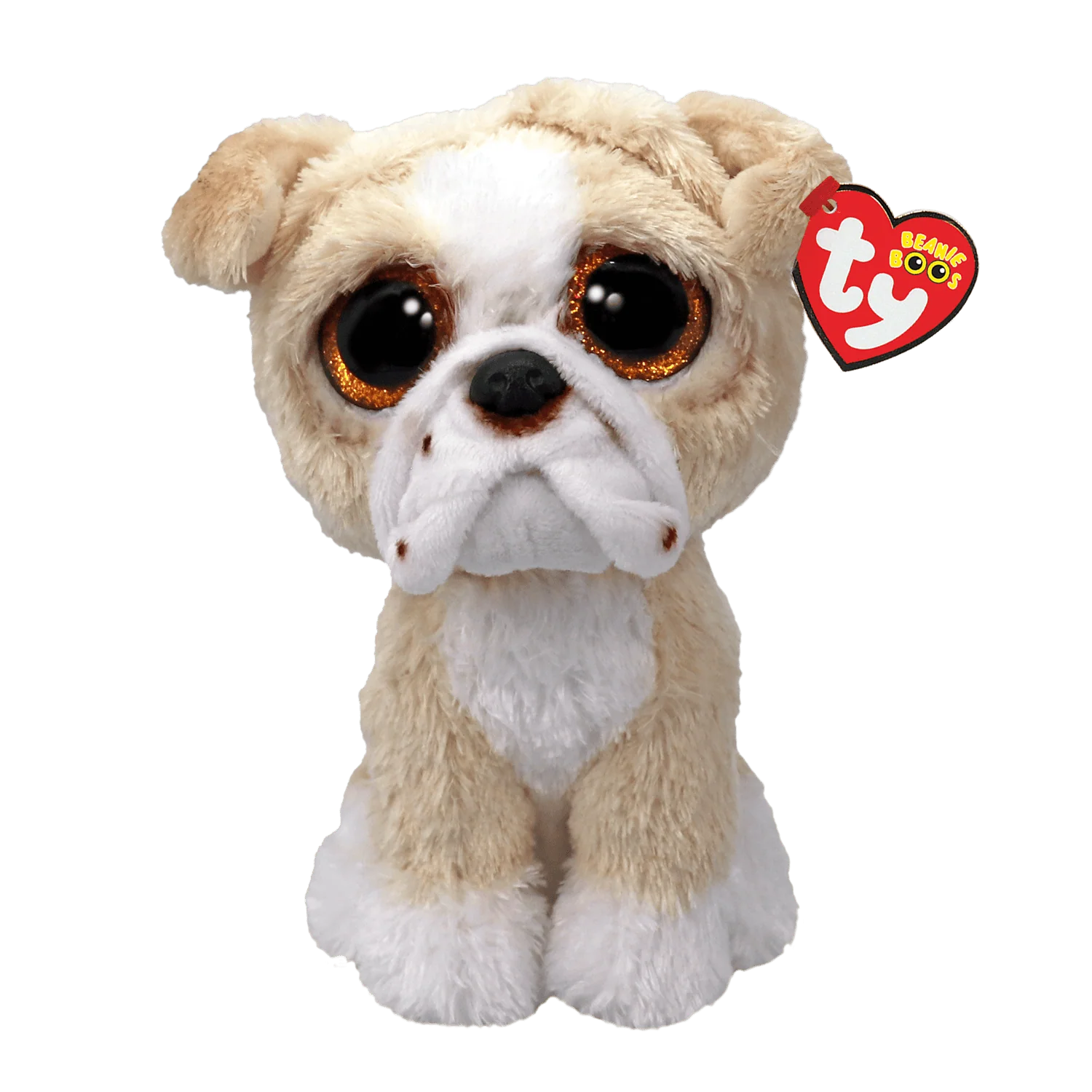 POOCH- Tan English Bulldog Reg Beanie Boo