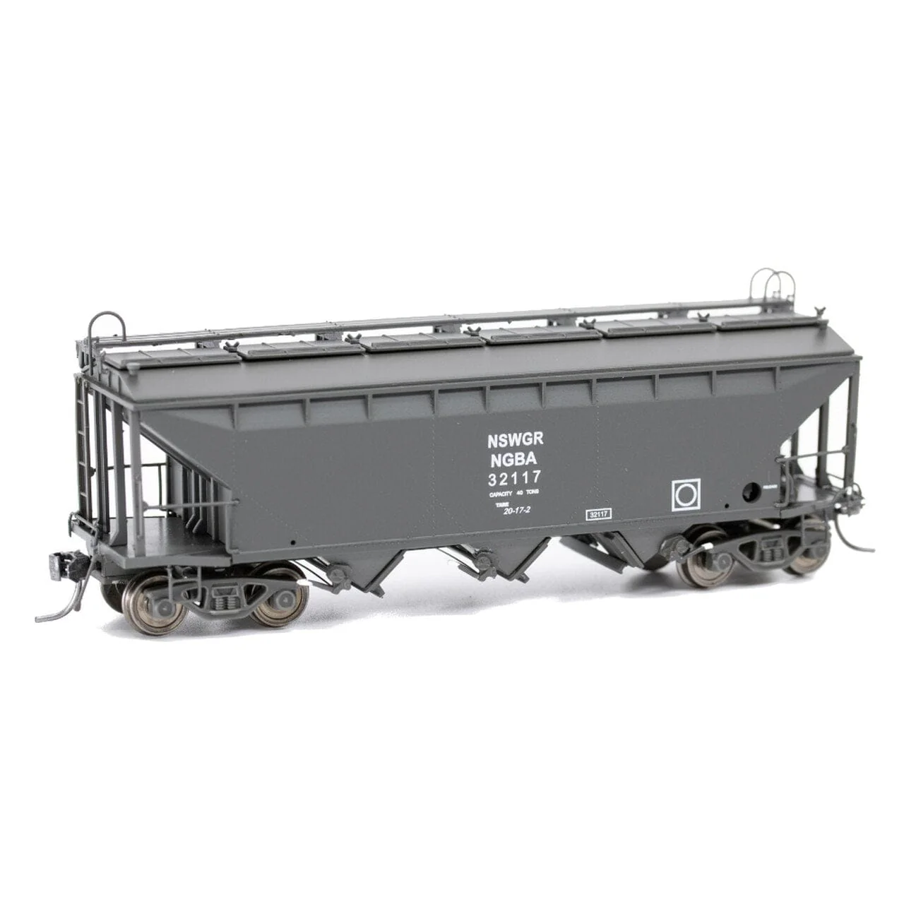 Powerline HO Scale NGBA SRA Wheat Hopper 32117 [PC-201B]