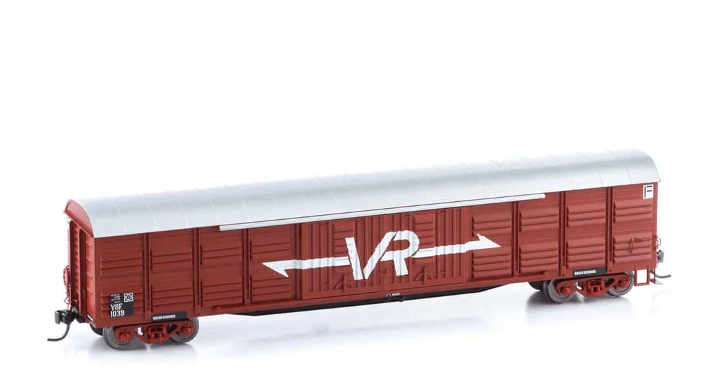 Powerline HO Scale VSF Louvre Van VSF-1039 Red [PD-203A-1039]