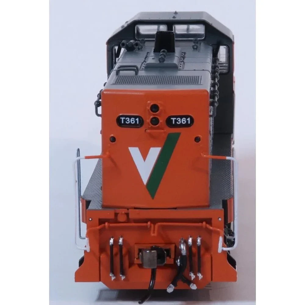 Powerline PTDS2-2-361 HO Scale V/Line Tangerine and Grey T-Class Series 2 (T3) T361 with Cut Away Valance (DCC/Sound) - Image 2