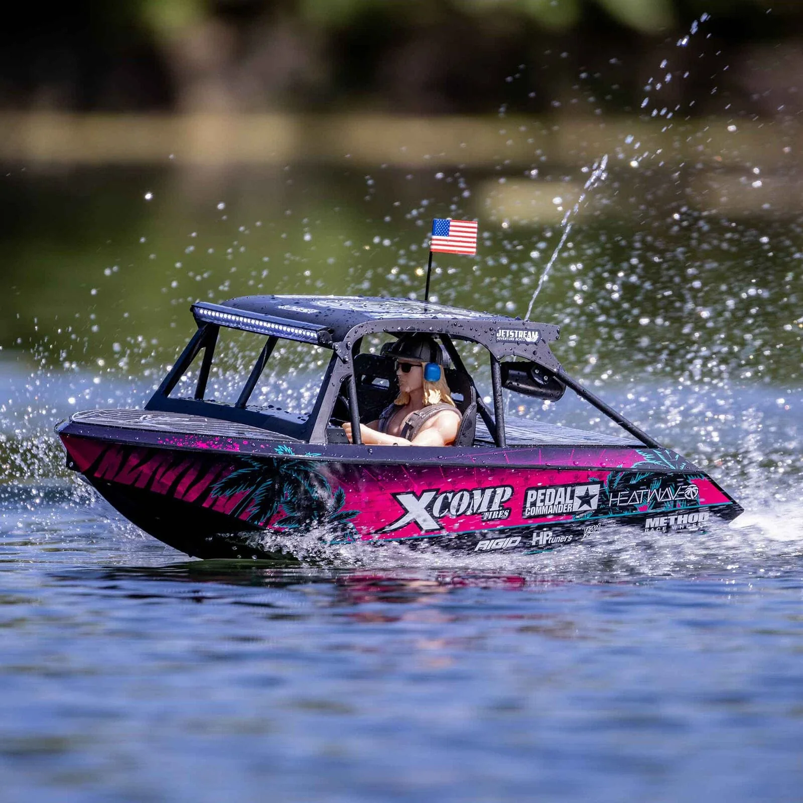 ProBoat 1/6 Jetstream Brushless 24inch Jet Boat RTR, Shreddy Scheme** - Image 18