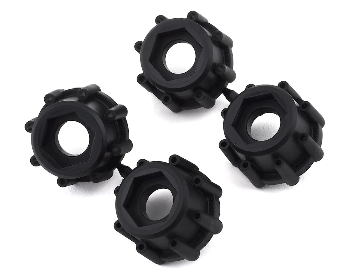 Proline 8x32 to 17mm Hex Adapters for 8x32 3.8in Wheels, PR6345-00