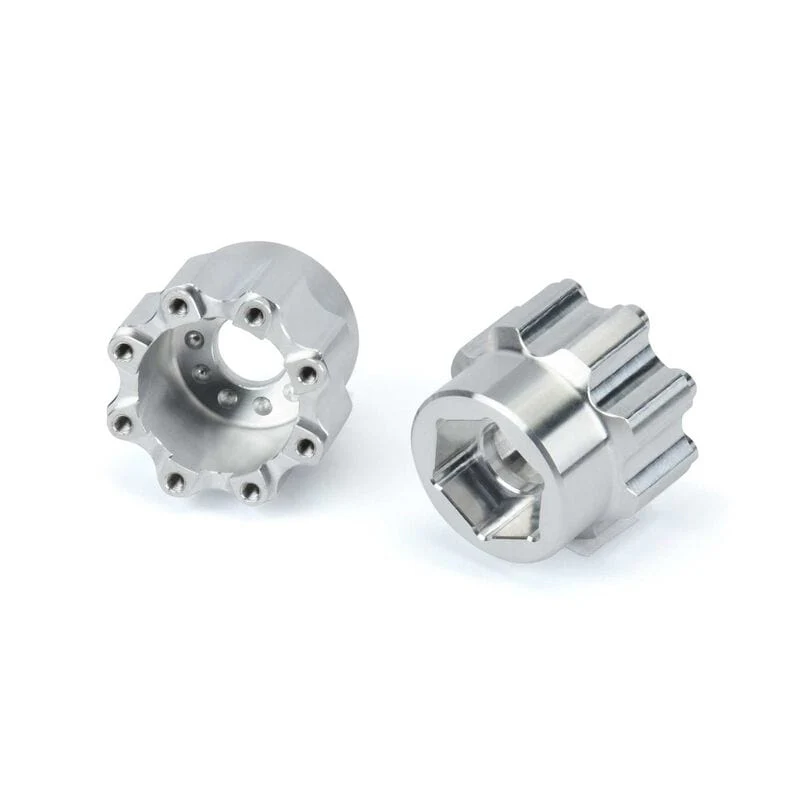 Proline 8x32 to 20mm Aluminum Hex for 8x32 3.8in Wheels, PR6357-00**