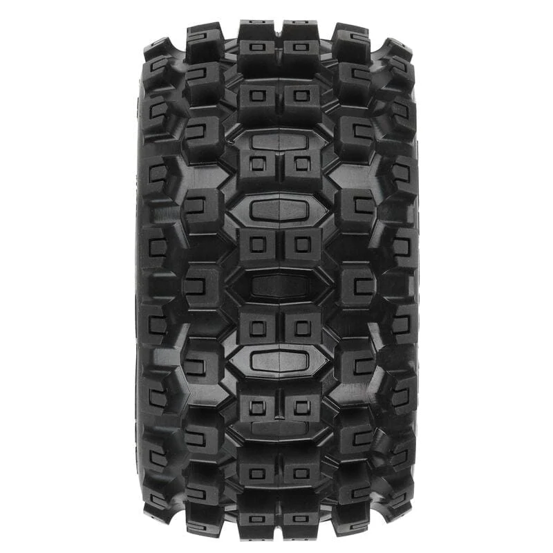 Proline Badlands MX28 2.8in Tyres Mounted on Raid Black 6x30 Wheels, F/R, PR10125-10 - Image 3