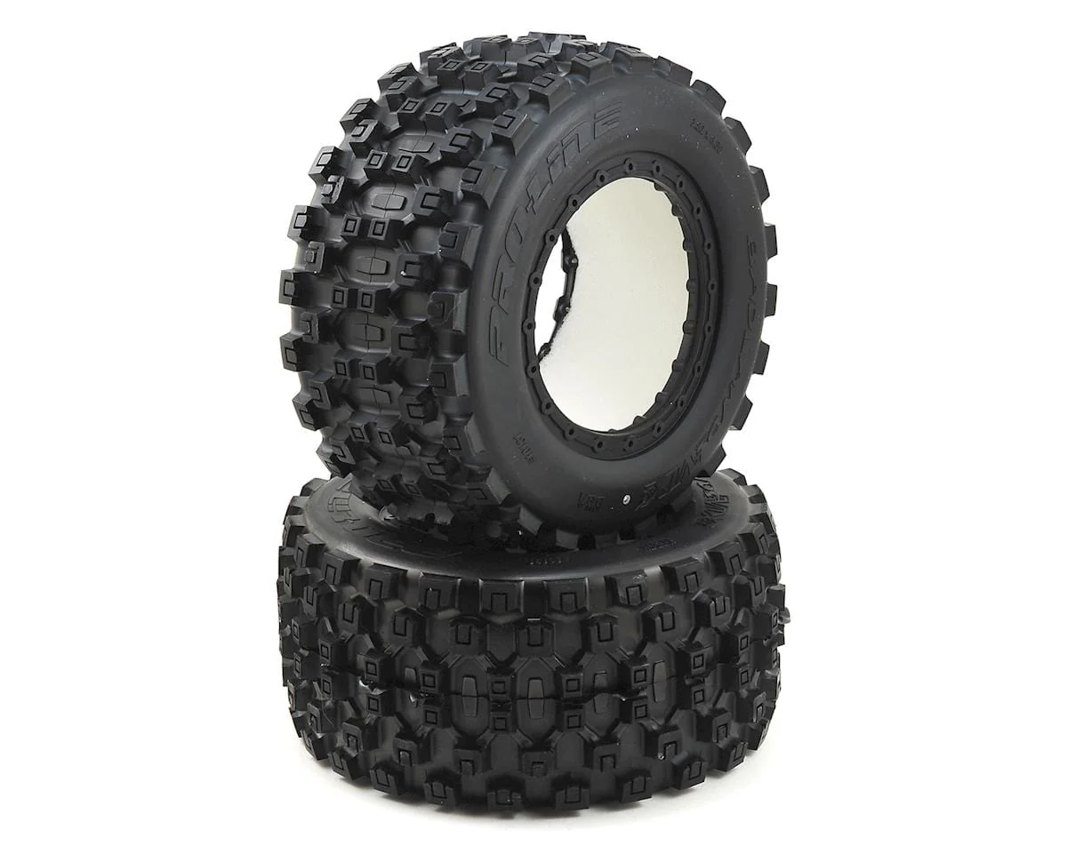 Proline Badlands MX43 Pro-Loc Tyres suit X-Maxx Wheels, PR10131-00