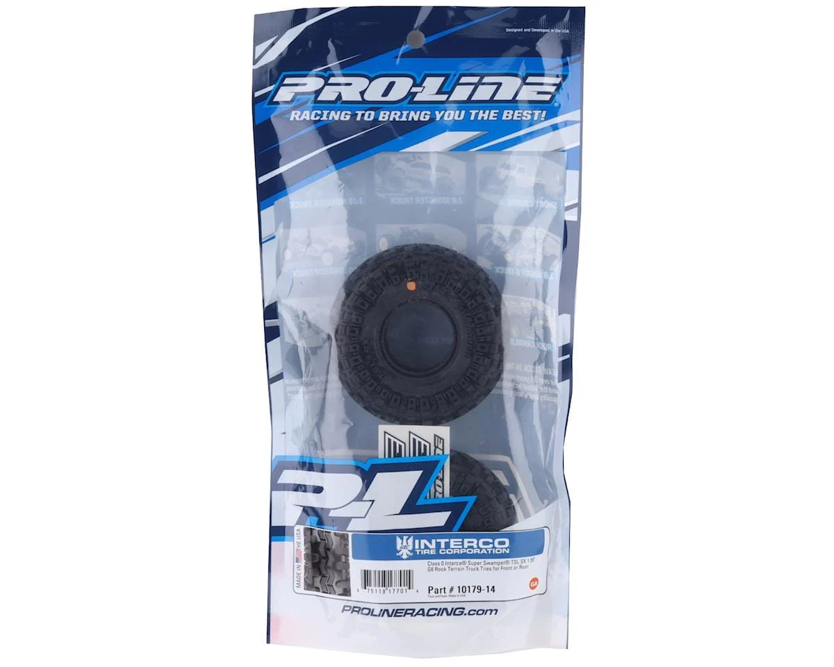 Proline Class 0 Interco Super Swamper Tyres, TSL SX 1.55in G8, F/R, PR10179-14 - Image 2