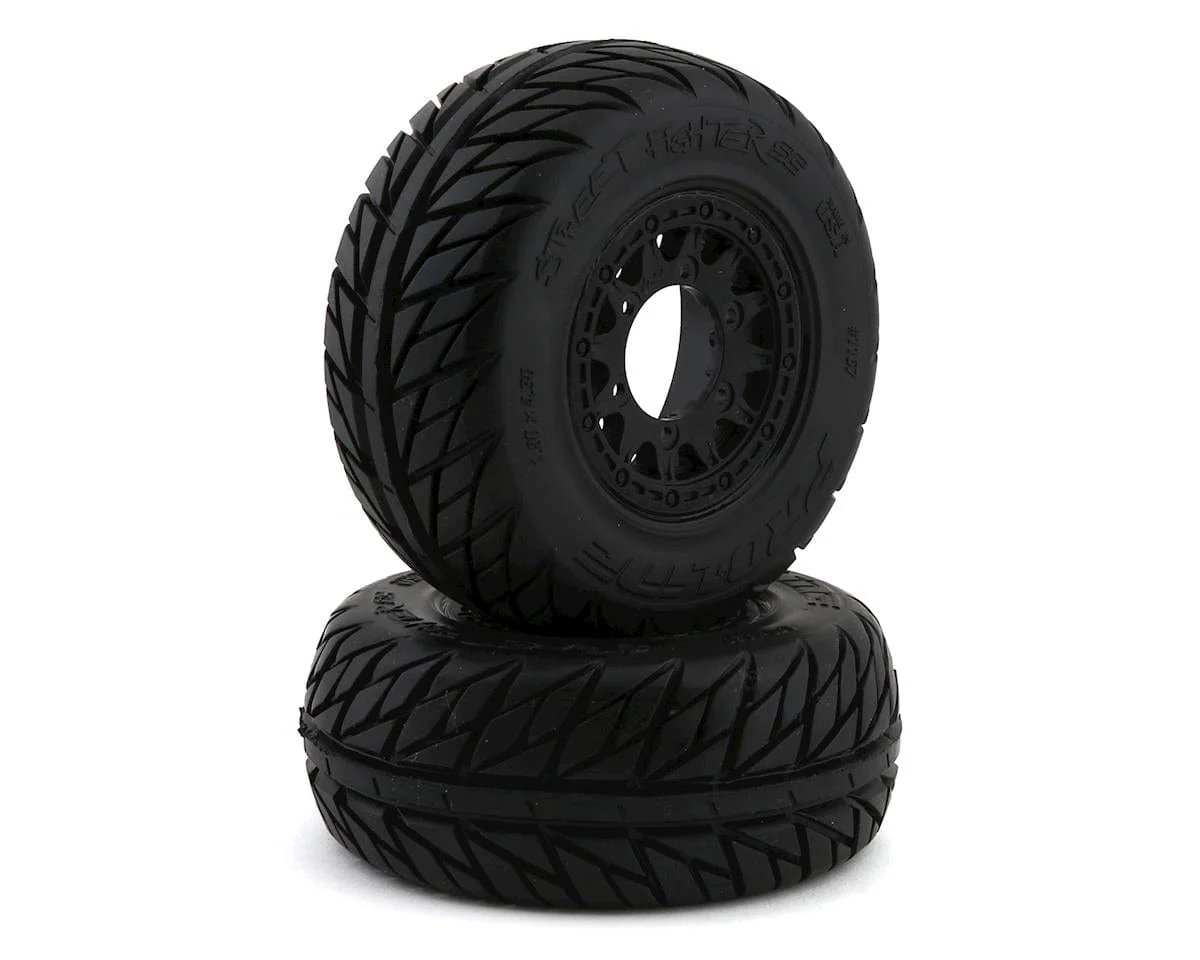 Proline Street Fighter SC Tyres Mounted on Raid 6x30 Wheels, Slash 2wd/4wd, F/R, PR1167-10