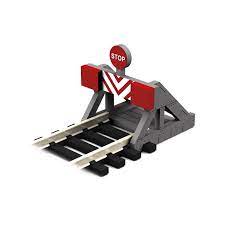 Proses OO Scale Buffer Stop w/Assorted Decals 2 pcs)