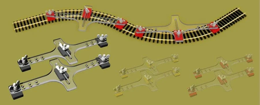 Proses PFT-HO-01 HO/OO Flexible Track Holder - Image 2