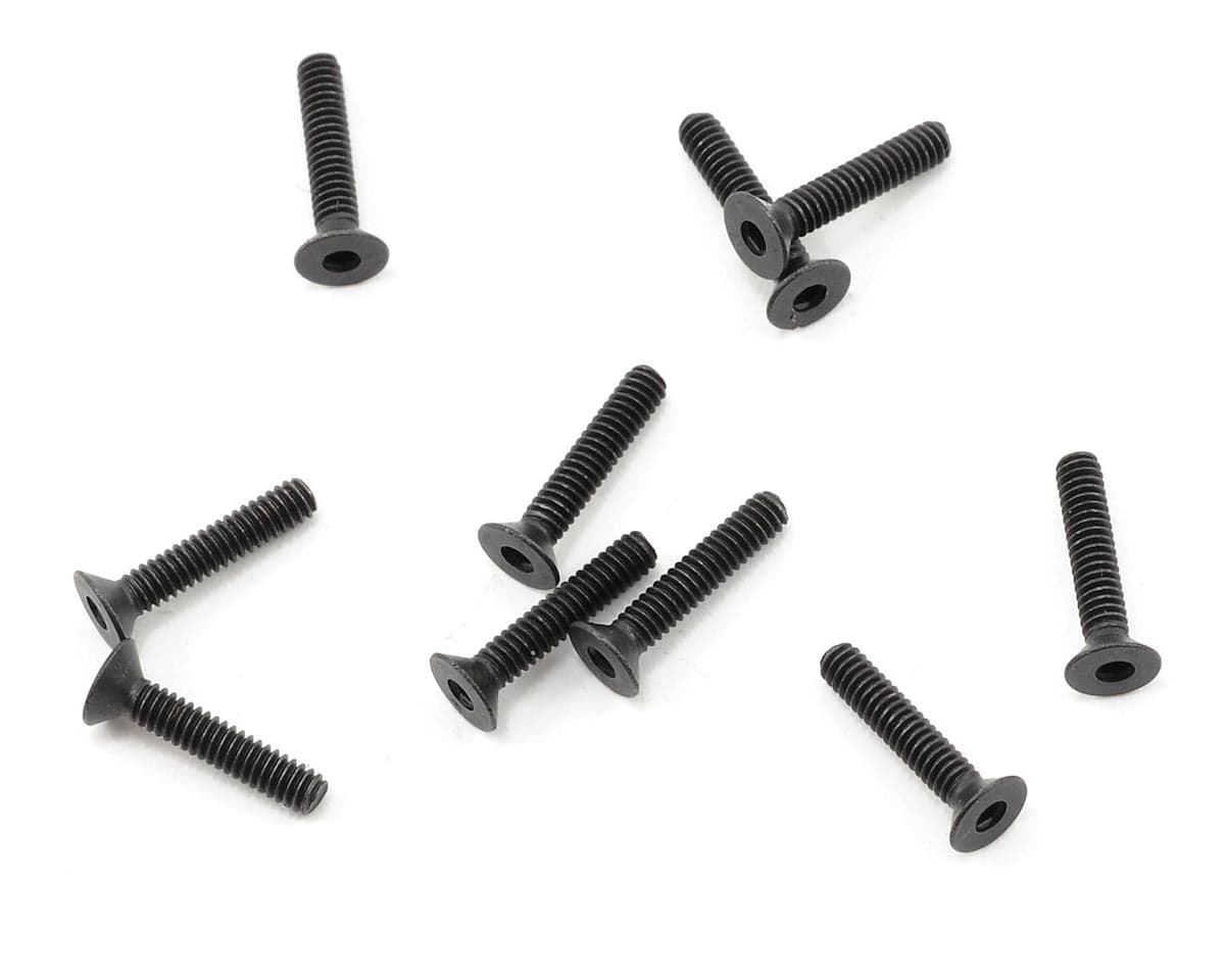 ProTek RC 2x10mm "High Strength" Flat Head Screws (10)**