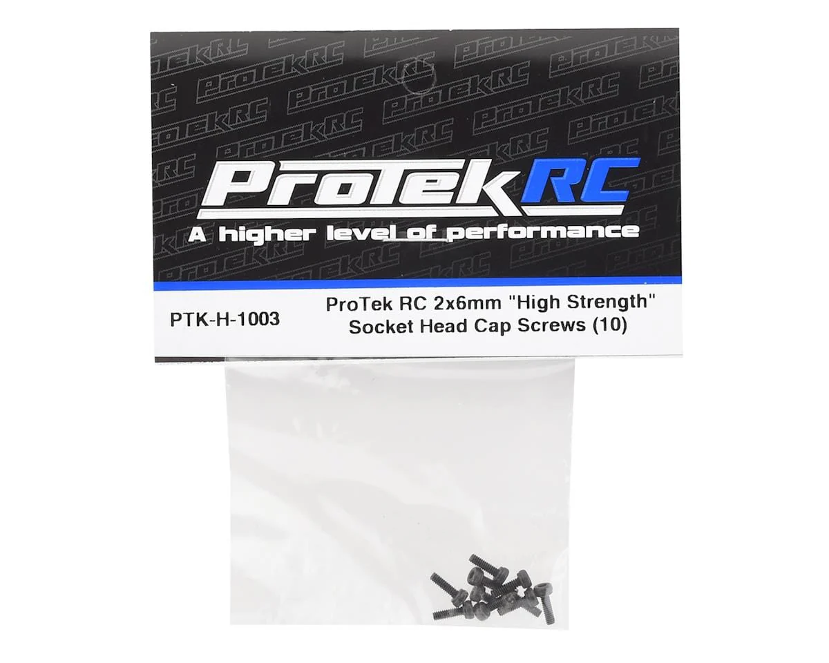 ProTek RC 2x6mm "High Strength" Socket Head Cap Screw (10)** - Image 2