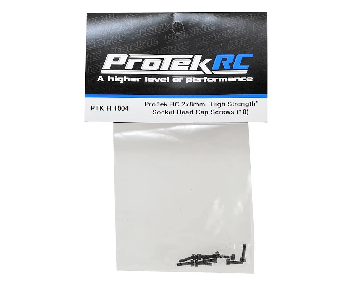 ProTek RC 2x8mm "High Strength" Socket Head Cap Screw (10)** - Image 2