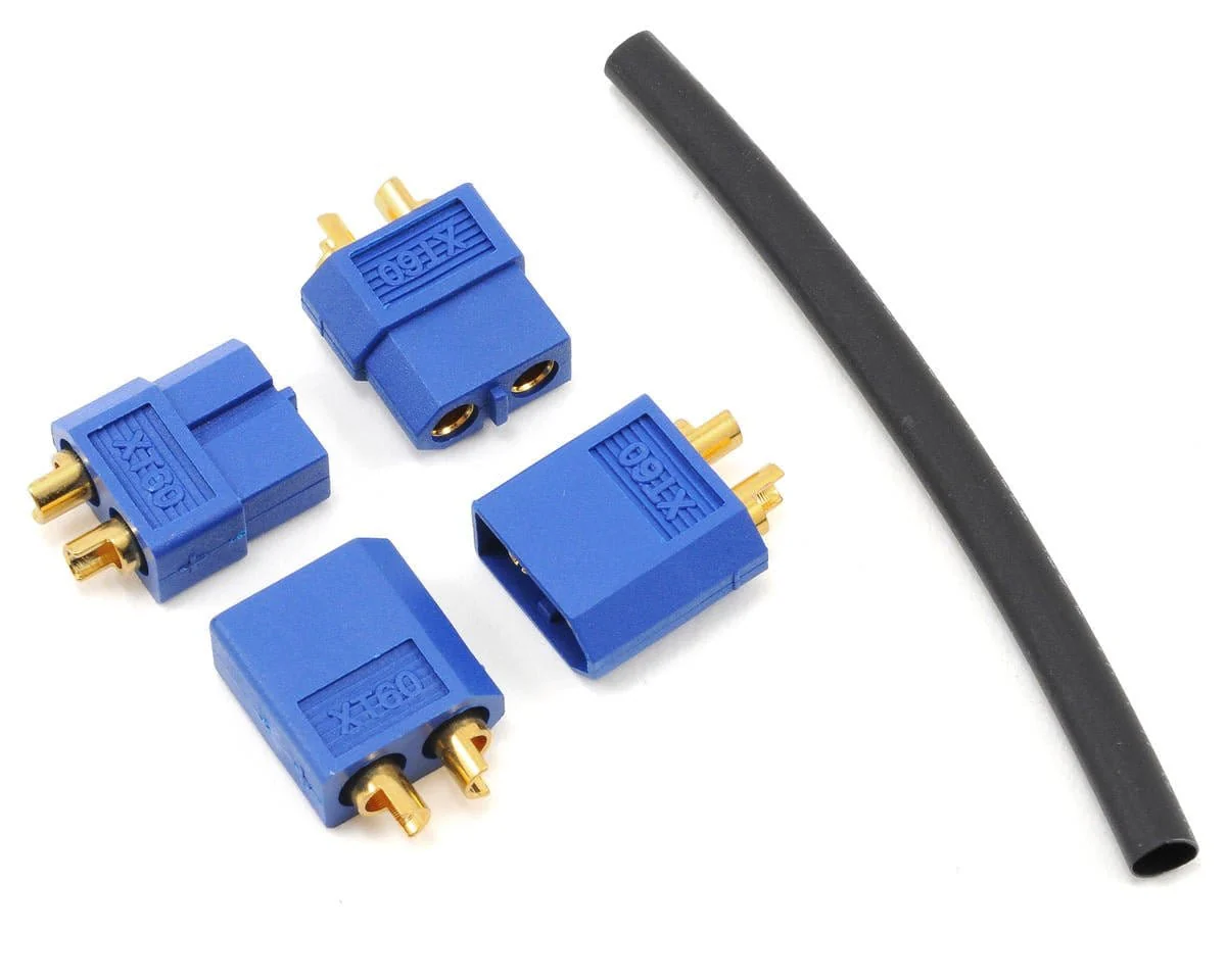 ProTek RC 3.5mm "TruCurrent" XT60 Polarized Connectors (2 Male/2 Female)** - Image 2