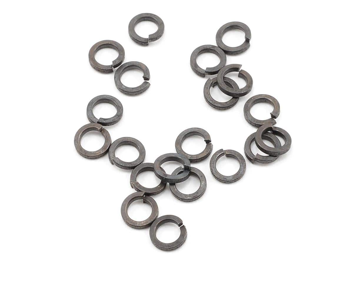 ProTek RC 3mm "High Strength" Black Lock Washers (20)**