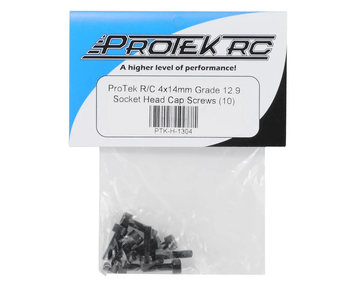 ProTek RC 4x14mm "High Strength" Socket Head Cap Screws (10)** - Image 2