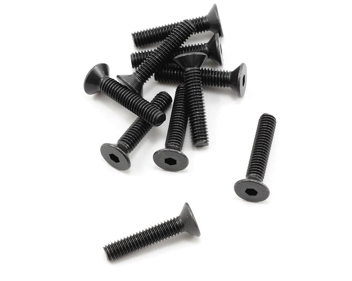 ProTek RC 4x20mm "High Strength" Flat Head Screws (10)**