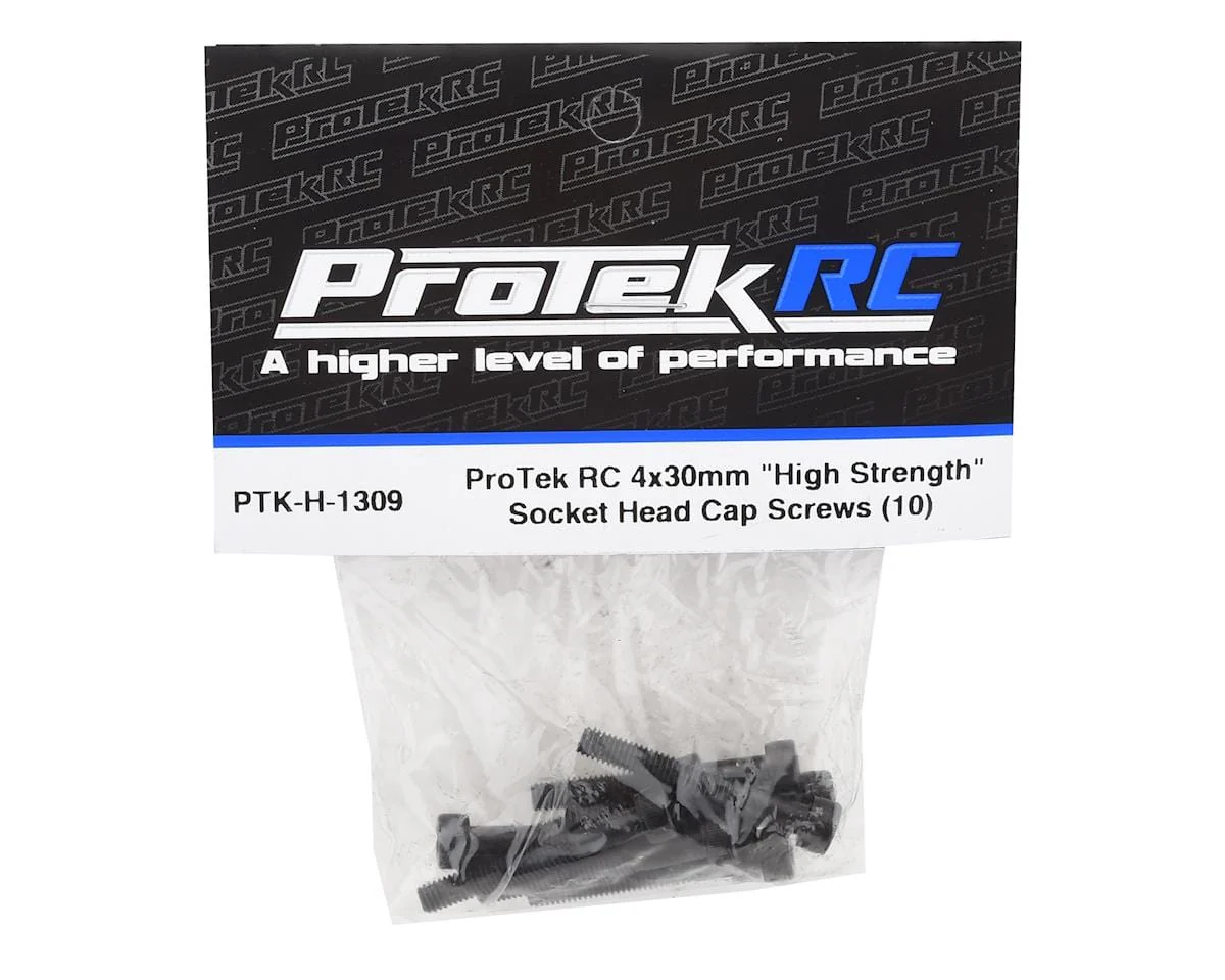 ProTek RC 4x30mm "High Strength" Socket Head Cap Screws (10)** - Image 2
