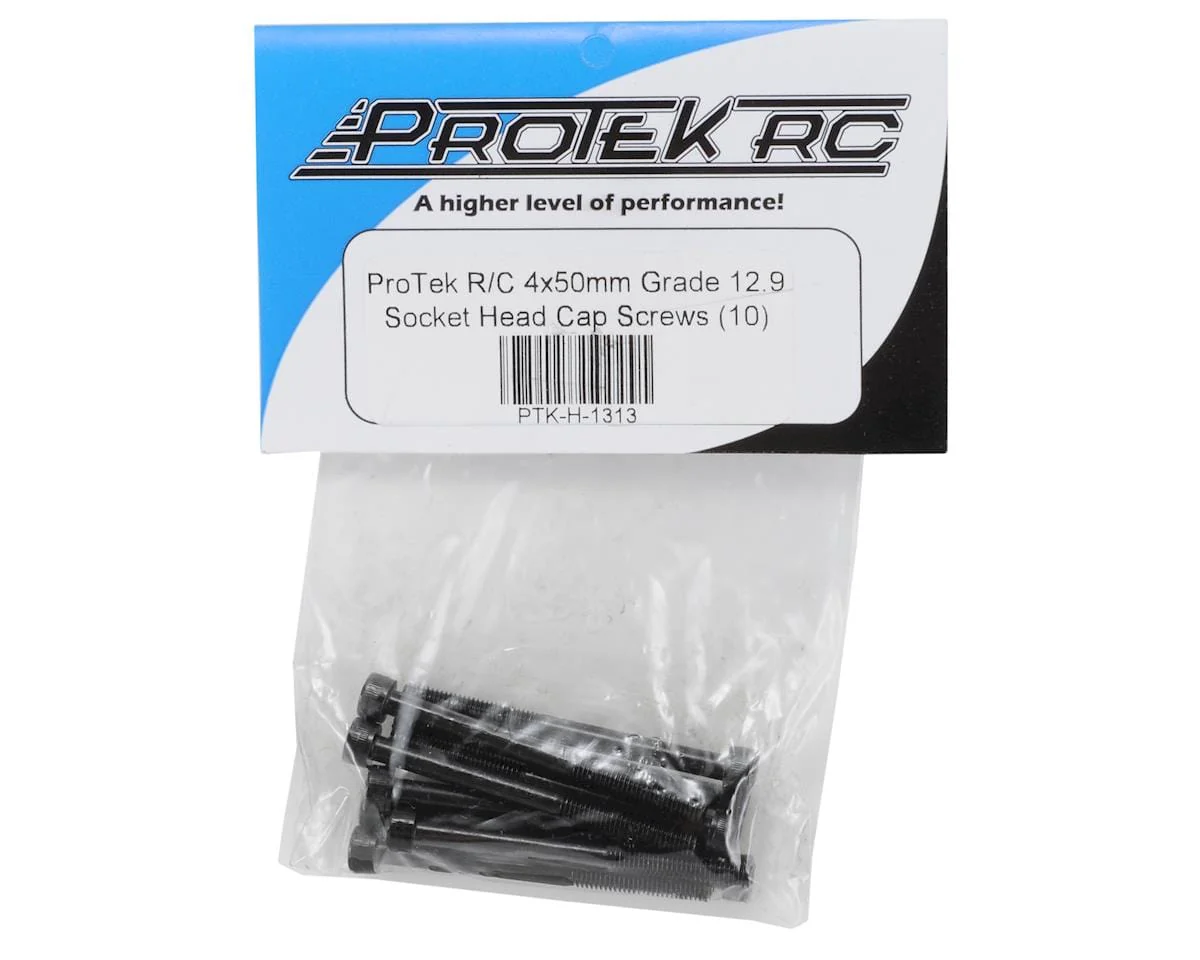 ProTek RC 4x50mm "High Strength" Socket Head Cap Screws (10)** - Image 2
