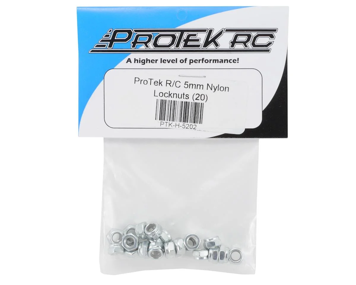 ProTek RC 5mm "High Strength" Nylon Locknut (20)** - Image 2