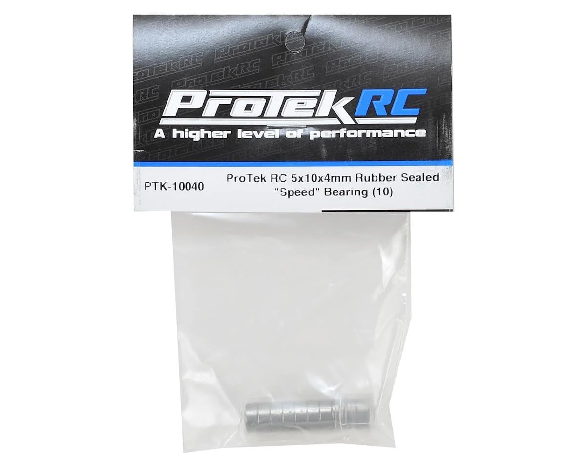 ProTek RC 5x10x4mm Rubber Sealed Speed Bearing (10)** - Image 2