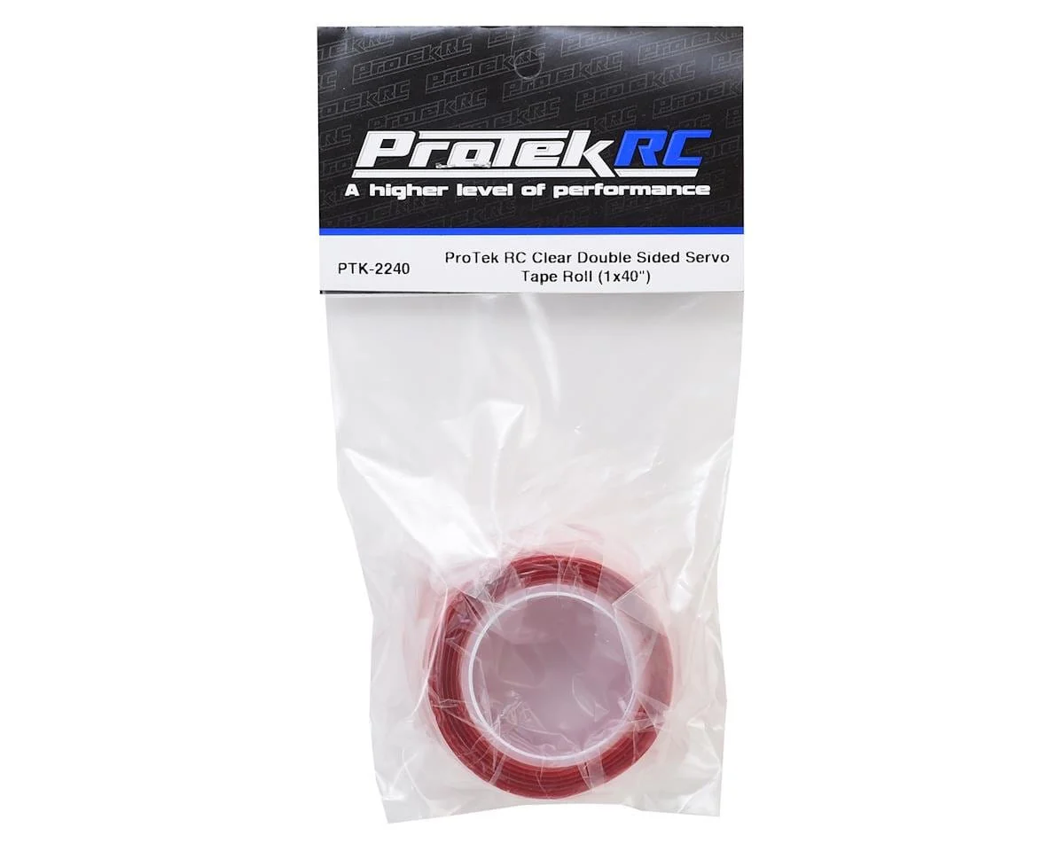 ProTek RC Clear Double Sided Servo Tape Roll (1x40) - Image 2