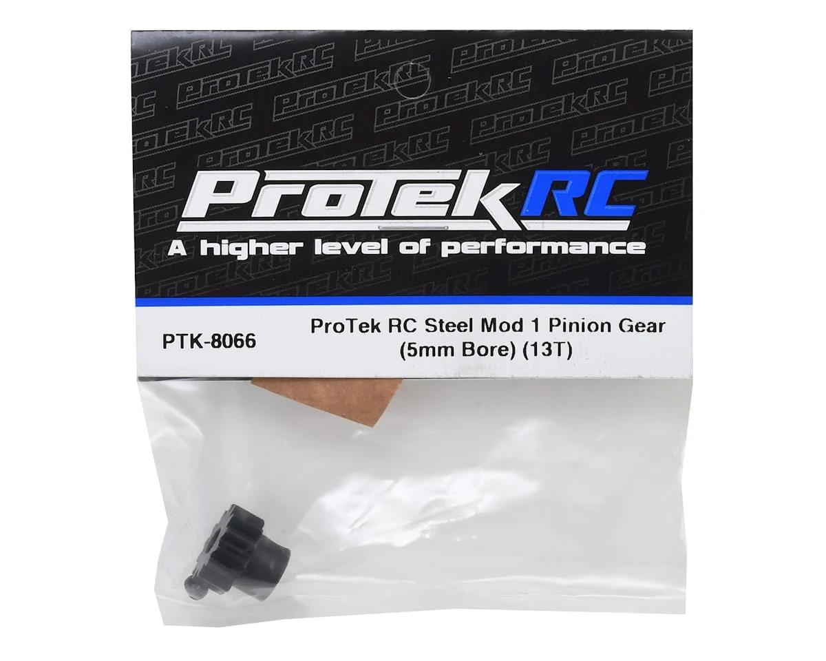 ProTek RC Steel Mod 1 Pinion Gear (5mm Bore) (13T) - Image 2