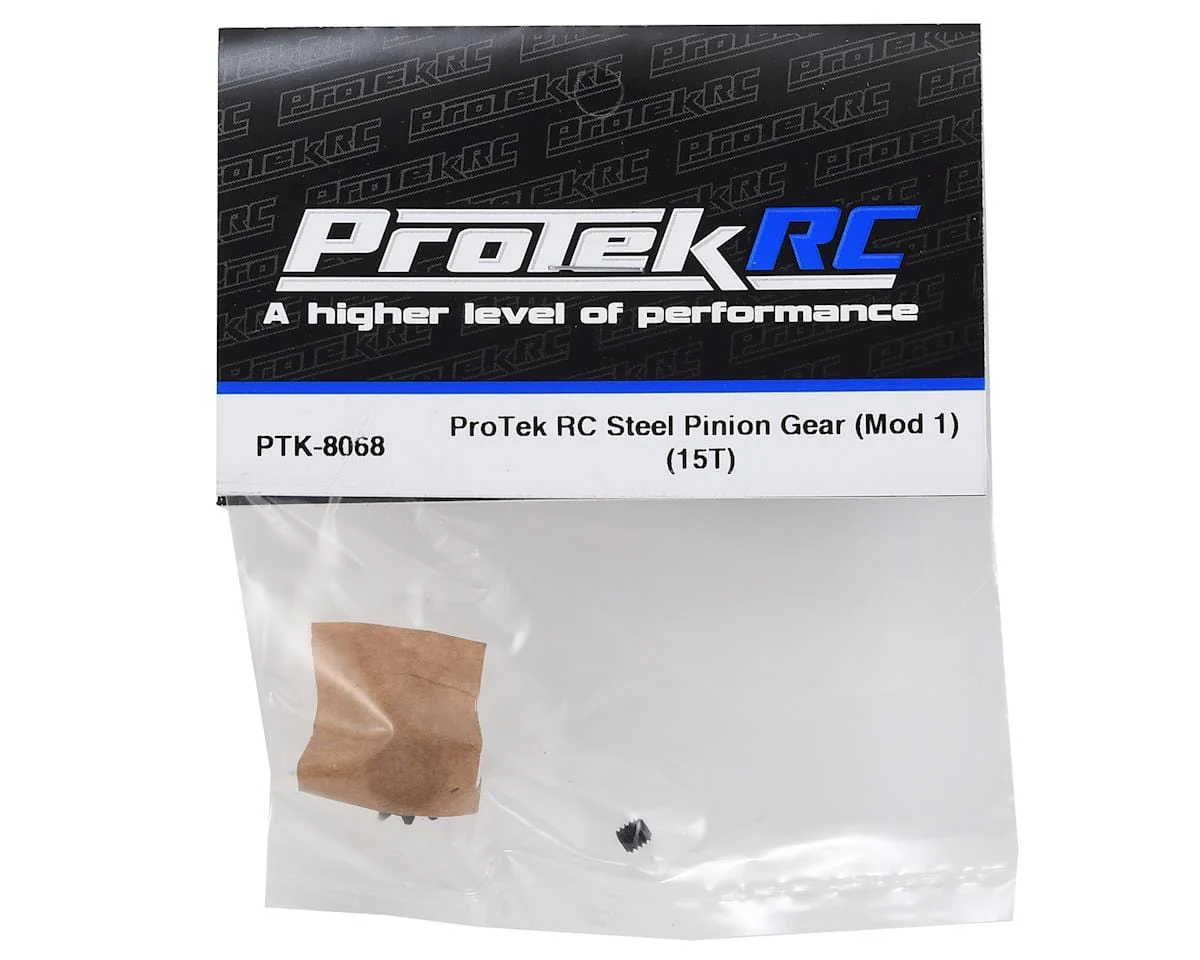 ProTek RC Steel Mod 1 Pinion Gear (5mm Bore) (15T) - Image 2