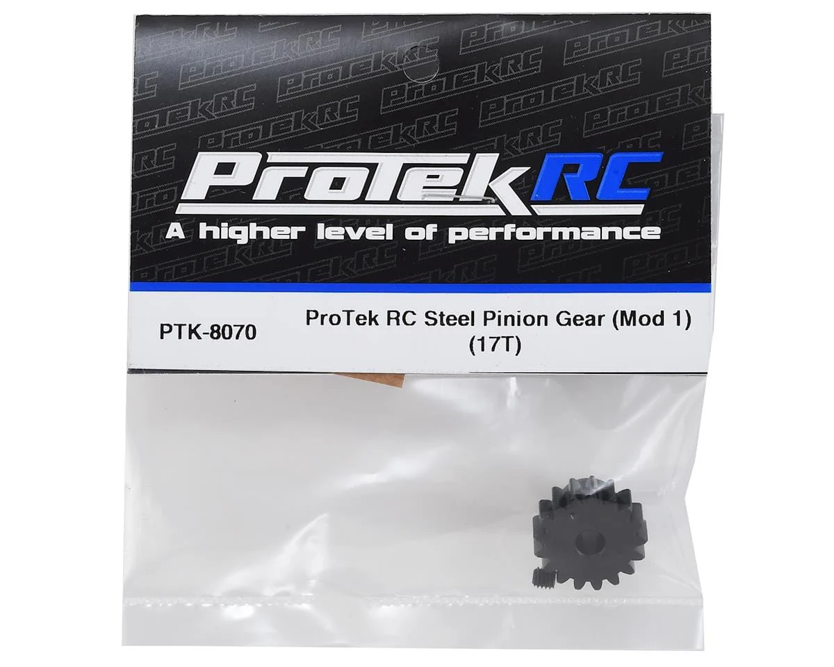 ProTek RC Steel Mod 1 Pinion Gear (5mm Bore) (17T) - Image 2