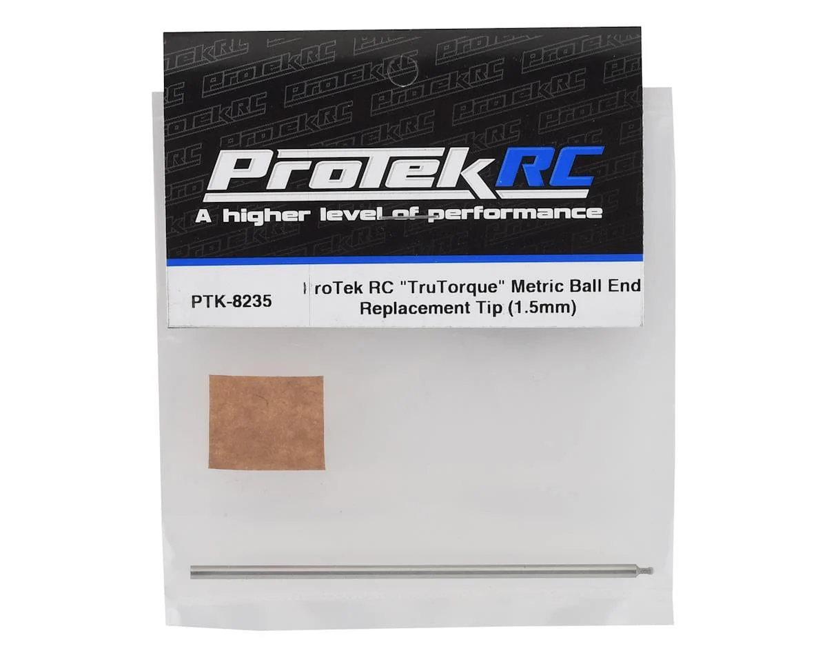 ProTek RC "TruTorque" HSS Steel Metric Ball End Replacement Tip (1.5mm) - Image 2