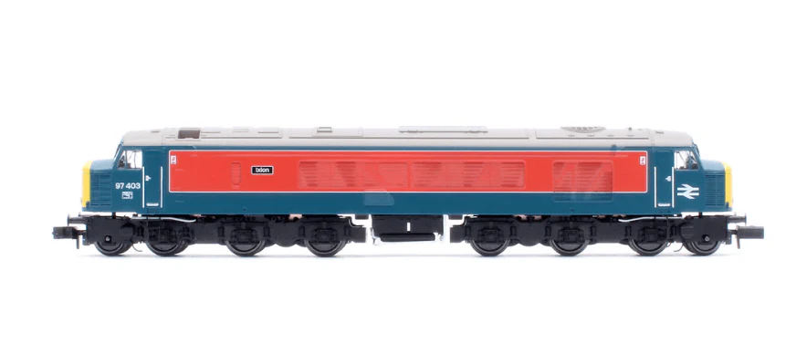 Rapido N Scale Class 46 97403 Ixion RTC Blue/Red Diesel Locomotive - DCC Sound [948707] - Image 2