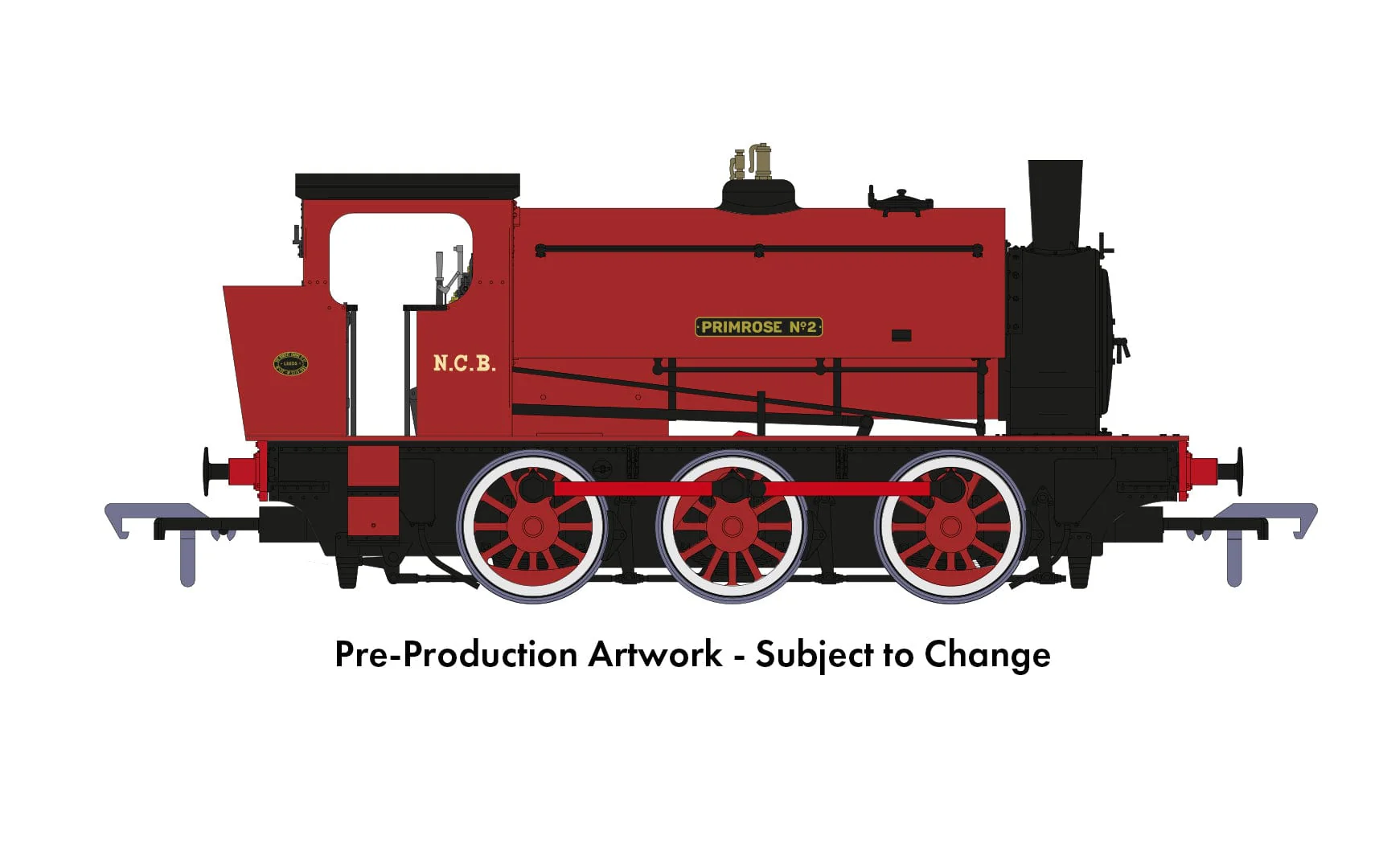 Rapido OO Scale 16" Hunslet 0-6-0 - Primrose No.2 - DCC Ready [903017] - Image 2