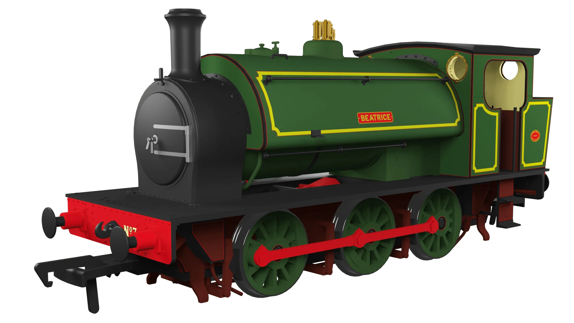 Rapido OO Scale 16" Hunslet 0-6-0 - Beatrice (As Preserved) - DCC Sound Fitted [903513]