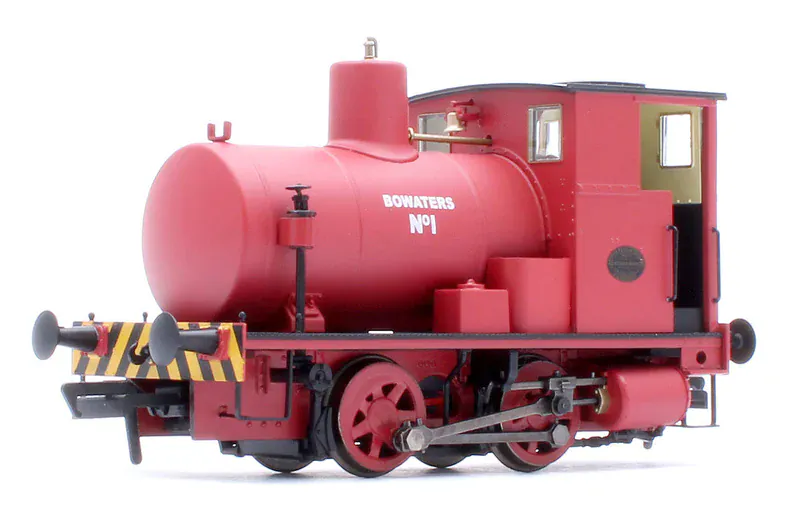 Rapido OO Scale Andrew Barclay Fireless 0-4-0 - Bowaters (Ellesmere) No.1 (Works No. 1982) Steam Locomotive - DCC Sound [965505]
