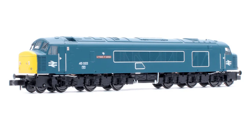Rapido N Scale Class 45 45022 Lytham St Annes BR Blue  Diesel Locomotive - DCC Sound [948610]