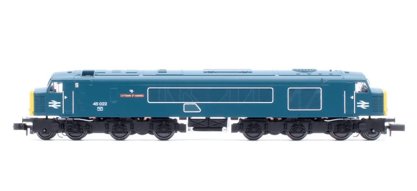 Rapido N Scale Class 45 45022 Lytham St Annes BR Blue  Diesel Locomotive - DCC Sound [948610] - Image 3