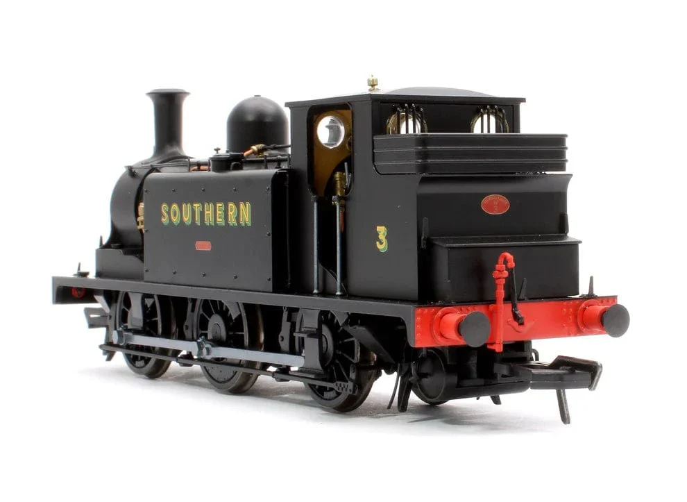 Rapido OO Scale E1 0-6-0 Tank No.3 Ryde Southern Black Sunshine IOW Condition - DCC Ready - Image 3