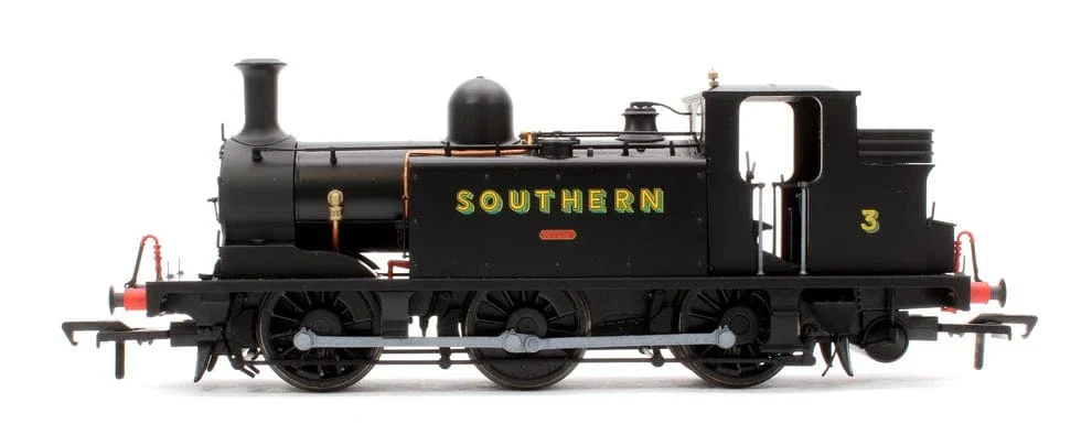 Rapido OO Scale E1 0-6-0 Tank No.3 Ryde Southern Black Sunshine IOW Condition - DCC Ready - Image 4