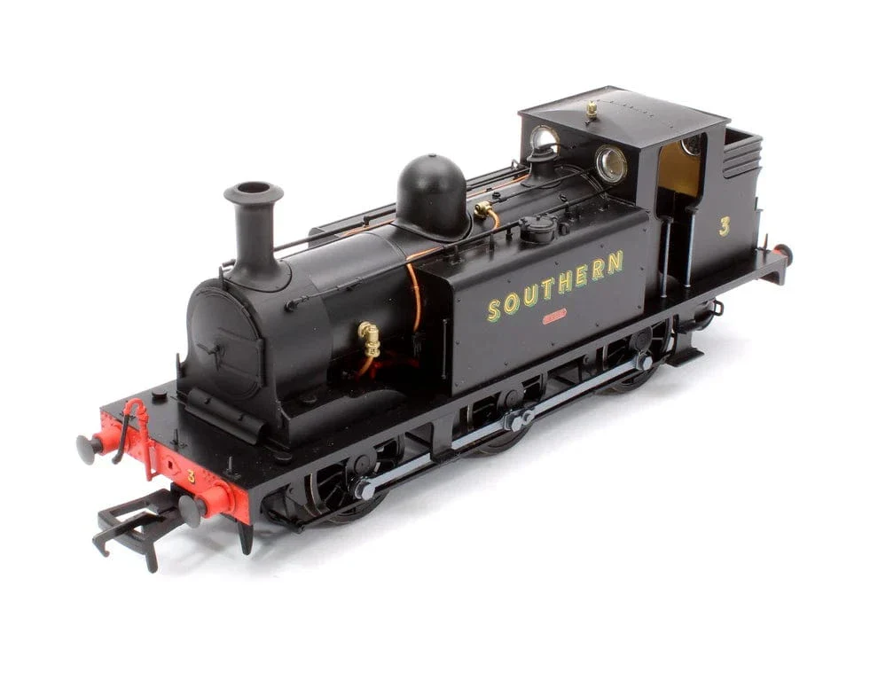 Rapido OO Scale E1 0-6-0 Tank No.3 Ryde, Southern Black Sunshine IOW Condition - DCC Sound Fitted - Image 3