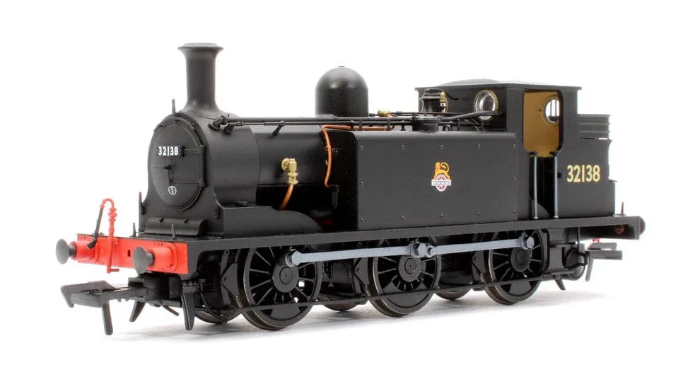 Rapido OO Scale E1 0-6-0 Tank No.32138, BR Black (Early) - DCC Sound Fitted