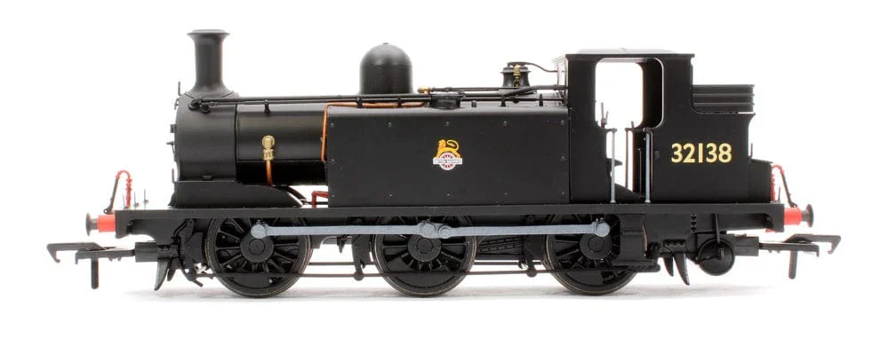 Rapido OO Scale E1 0-6-0 Tank No.32138, BR Black (Early) - DCC Sound Fitted - Image 2